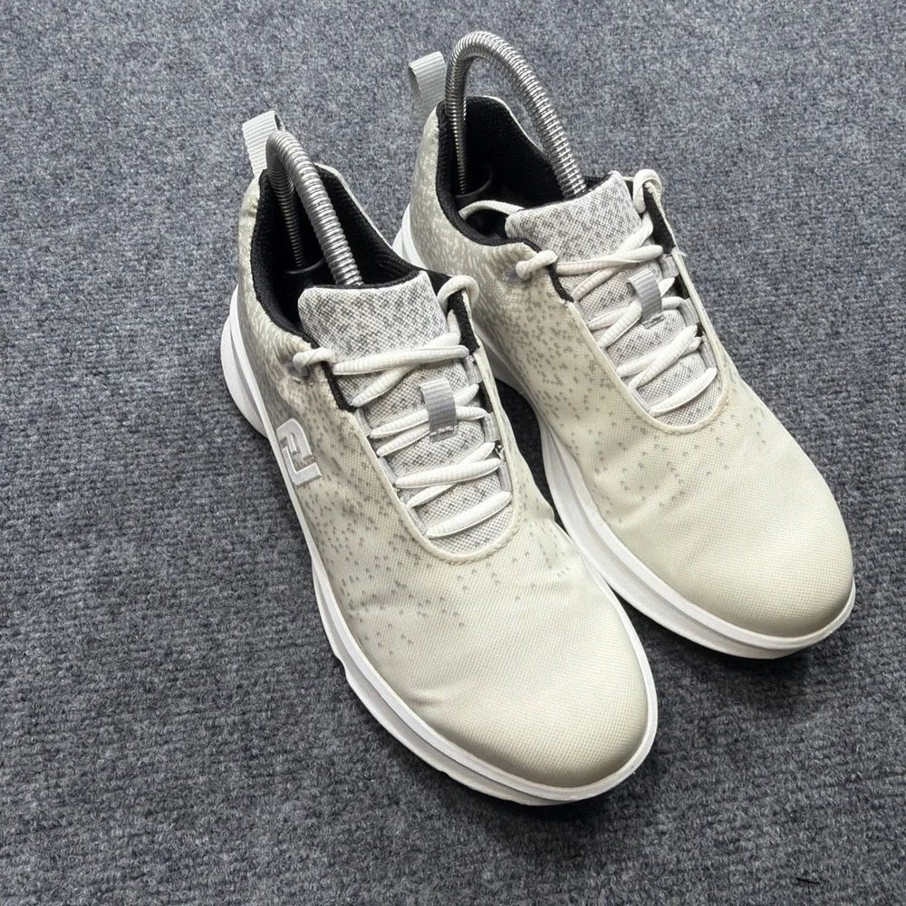 Footjoy Golf Shoes Women's 8 M Leisure Golf FJ Soft Spike Water Resistant Speck